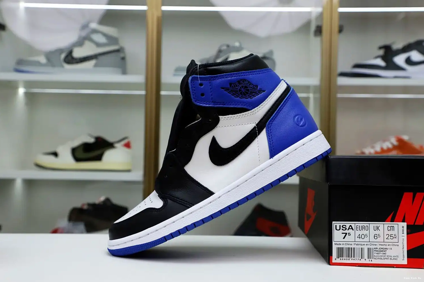 RETRO X 1 JORDAN AIR HIGH Kimikick FRAGMENT DESIGN 0809